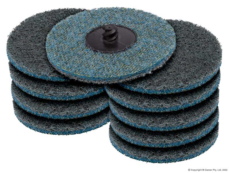 75mm Abrasive Disc Pack (Blue)